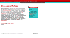 Desktop Screenshot of ethnographic-methods.org